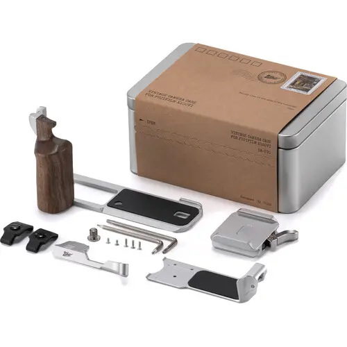 Tilta TA-T70-B-S Vintage Camera Cage Travel Kit for FUJIFILM X100VI (Silver) — photo 3