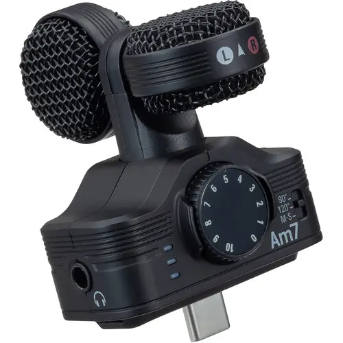 Zoom AM7 Stereo Microphone for Android Record & Stream from Your Android Device — photo 3