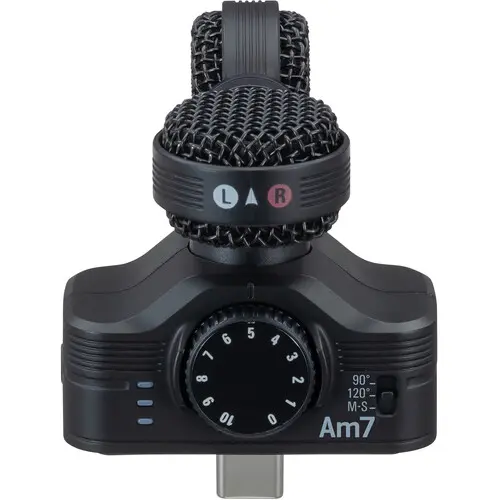 Zoom AM7 Stereo Microphone for Android Record & Stream from Your Android Device — photo 5
