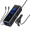 [PWCPI300WBK] Powerology 300W x2 AC Socket Car Power Inverter - Black.webp