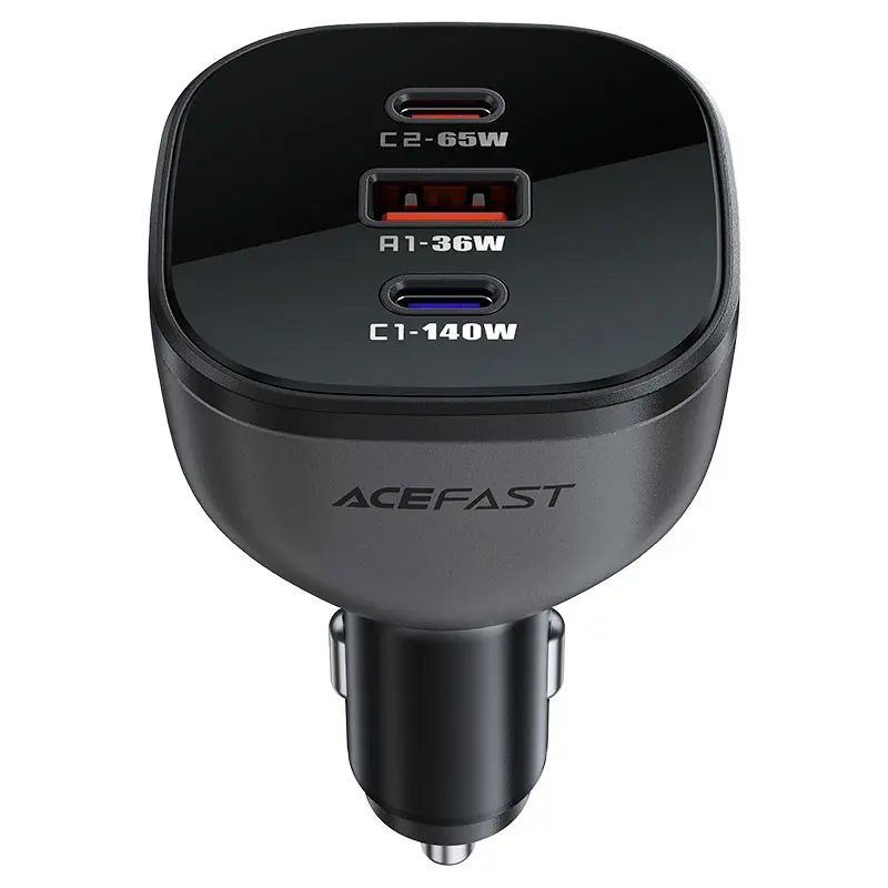 ACEFAST B14 PWRup 165w 2xUSB-C & USB-A 3-Port Car Charger — photo 4