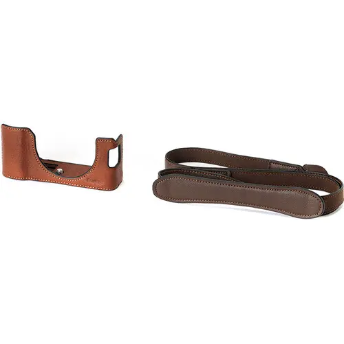 SmallRig Leather Half Case for FUJIFILM X100VI Brown 4699 — photo 3