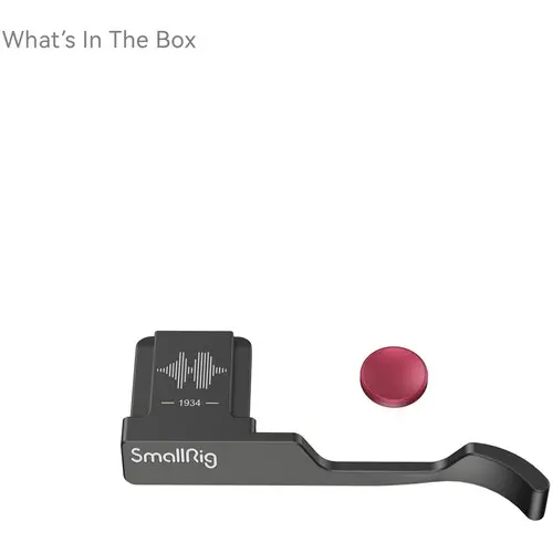 SmallRig Thumb Grip for FUJIFILM X100VI/X100V Black 4559 — photo 3