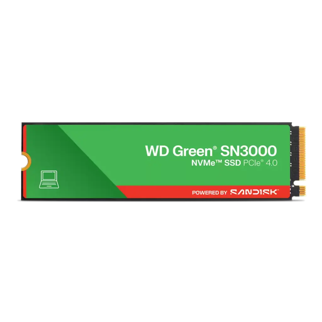 WD Green SN3000 500GB 5000MB/s PCIe 4.0 M.2 2280 NVMe SSD Storage WDS500G4G0E-00CPS0 — photo 2
