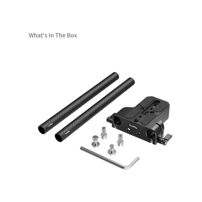 SmallRig Bottom Mount Plate with Dual 15mm Rod Clamp 5609 — photo 1