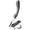 [PD3286BK] Porodo Classic Retro Phone Handset with Type-C Connector - Black.webp