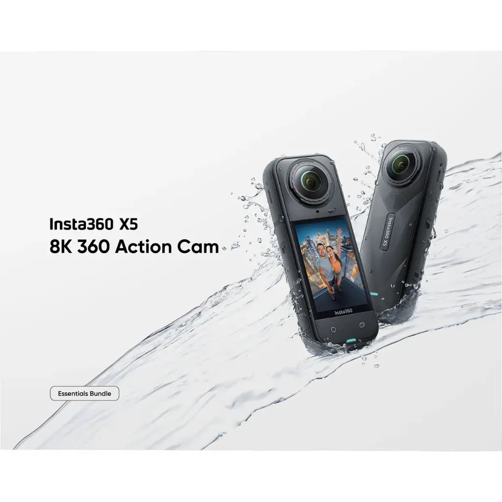 Insta360 X5 360° 8K Action Camera Essentials Bundle CINSAAHA — photo 2