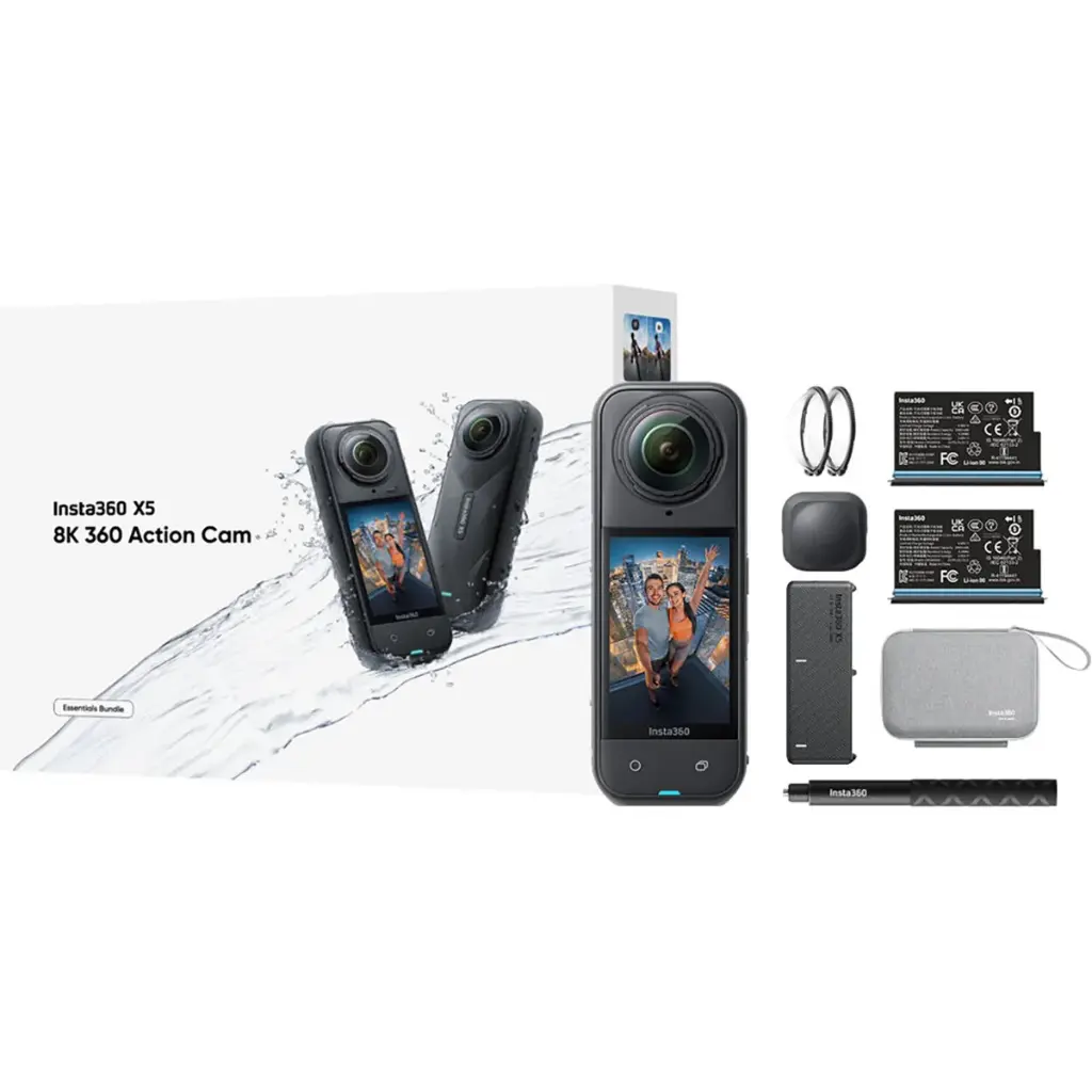 Insta360 X5 360° 8K Action Camera Essentials Bundle CINSAAHA — photo 1