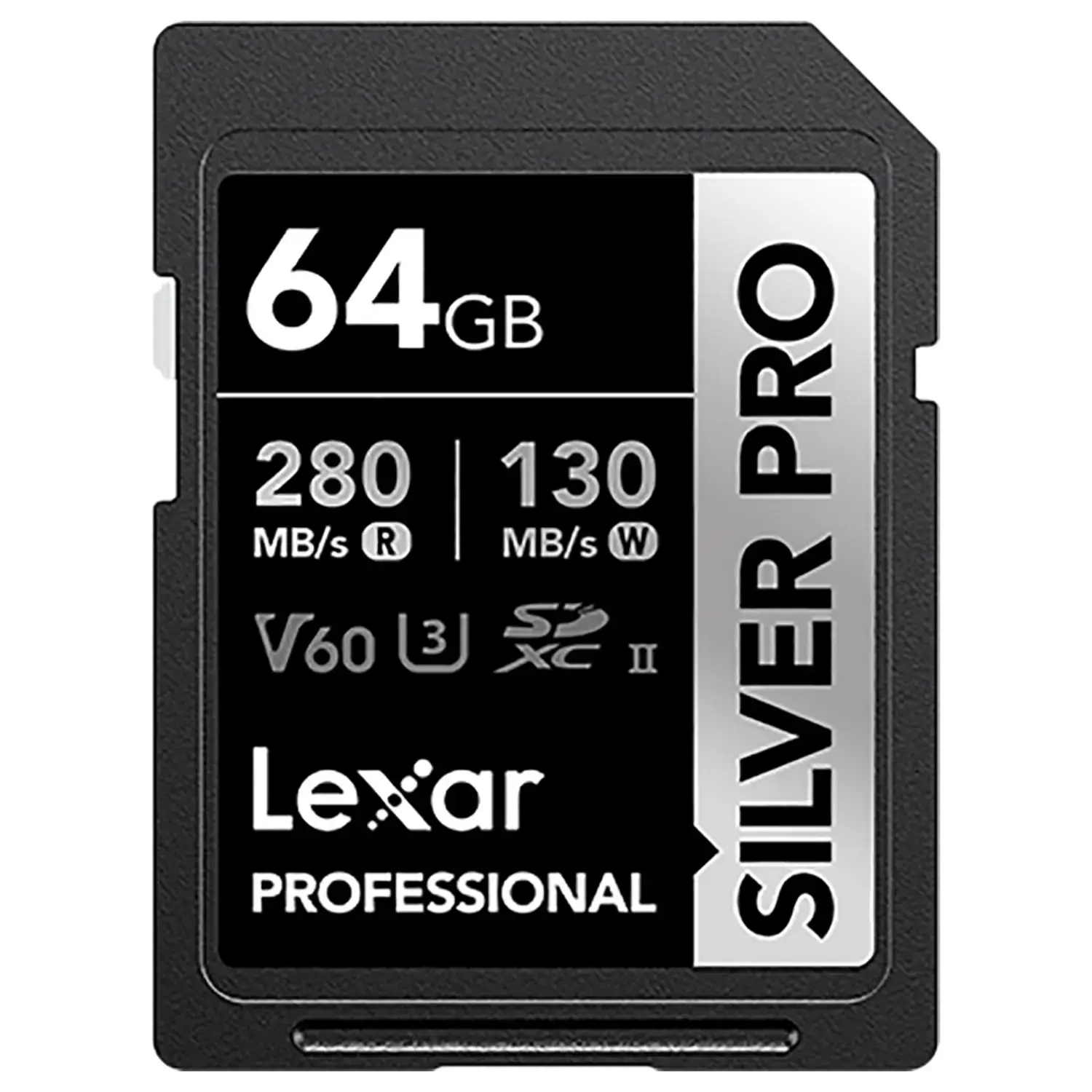 Lexar® Professional SILVER PRO SDXC™ UHS-II Card,up to 280MB/s Read C10 U3 V60 — photo 1