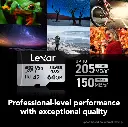 Lexar Professional Silver Plus MicroSDXC UHS-I Memory Card up to 205MB/s Read V30 U3 — photo 1