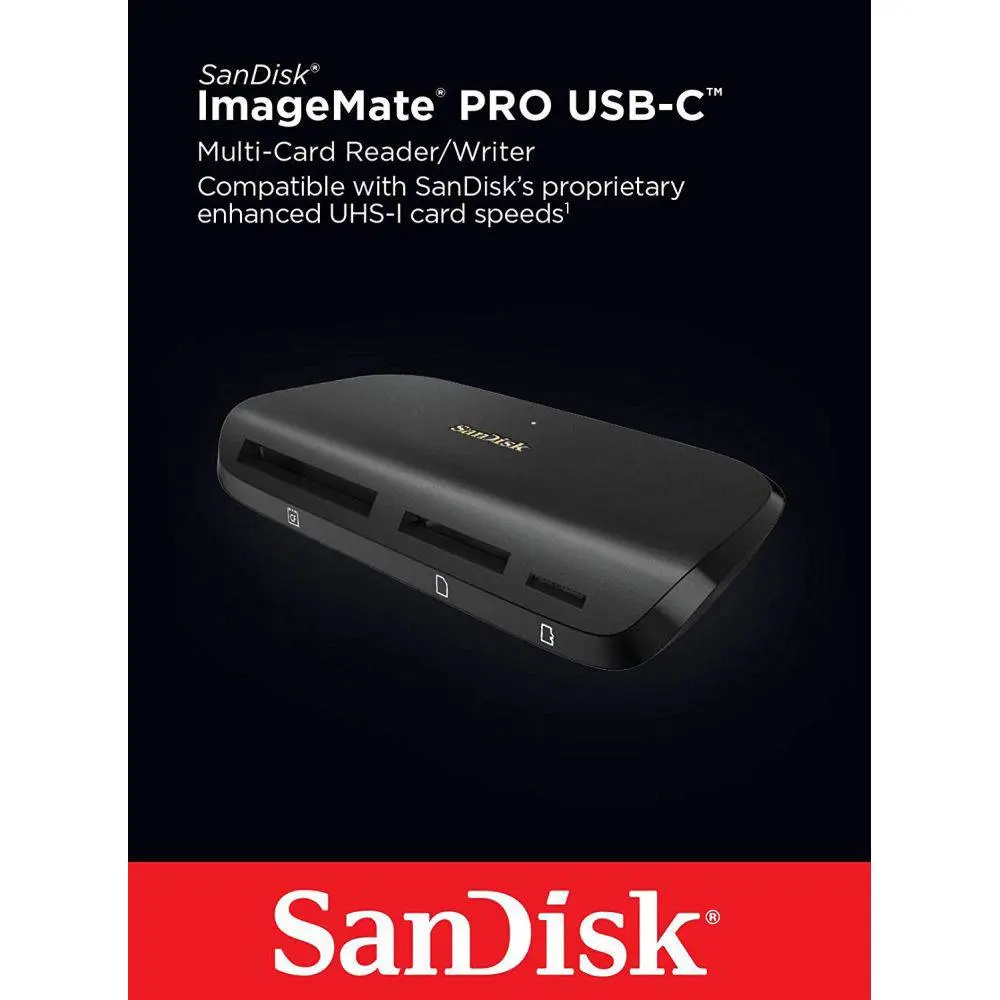 SanDisk ImageMate PRO USB-C Multi-Card Reader/Writer SDDR-A631-GNGNN — photo 4