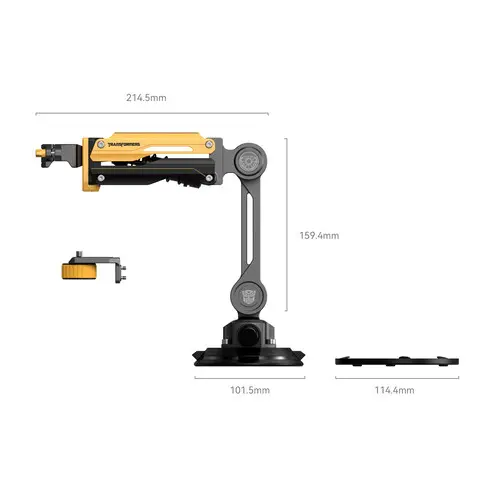 SmallRig Mini Shock Absorber Arm for DJI Osmo Pocket 3 / GoPro HERO13 / Insta360 X4 — photo 5