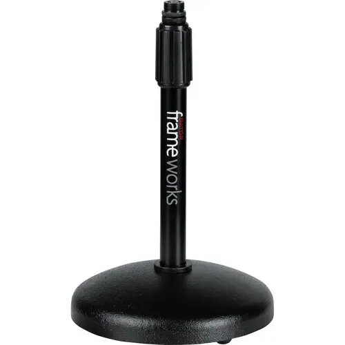 Gator Frameworks Round-Base Desktop Mic Stand GFW-MIC-0501 — photo 2