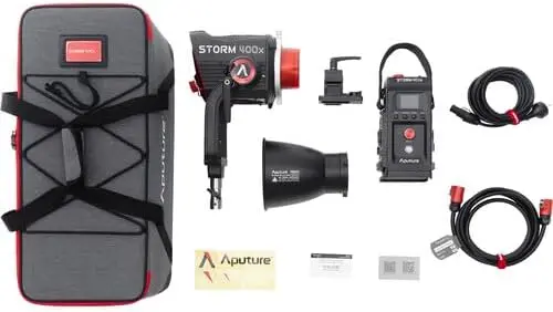 Aputure STORM 400x Tunable White LED Monolight (V-Mount) AP00339A23 — photo 1