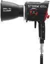 Aputure STORM 400x Tunable White LED Monolight (V-Mount) AP00339A23 — photo 3