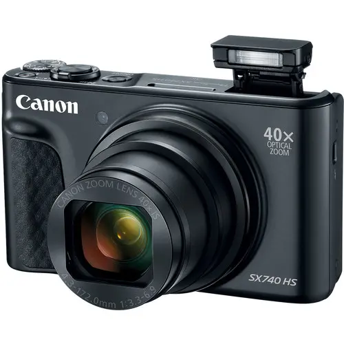 Canon PowerShot SX740 HS Camera Black — photo 1