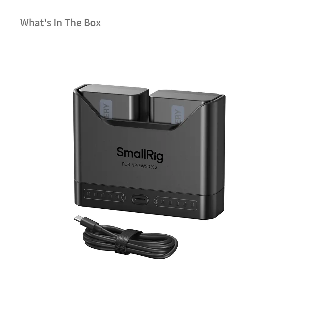 SmallRig LP-E6NH Camera Battery and Charger Kit 5484 — photo 4