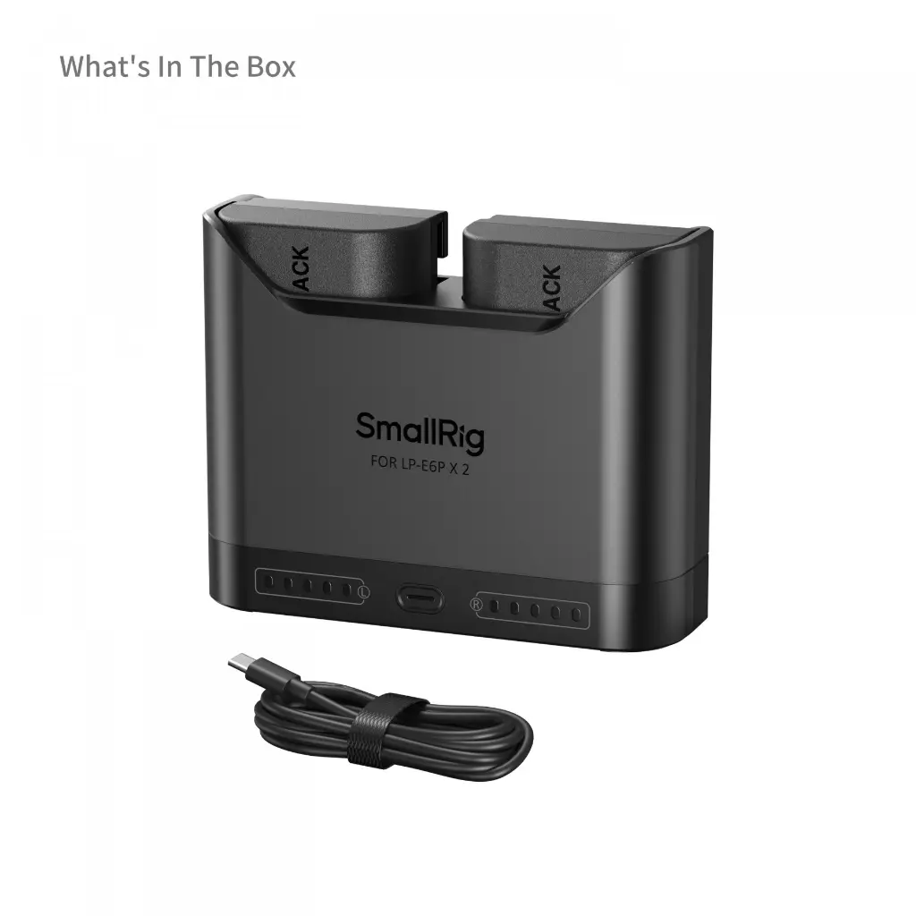 SmallRig LP-E6P Camera Battery and Charger Kit 5485 — photo 3