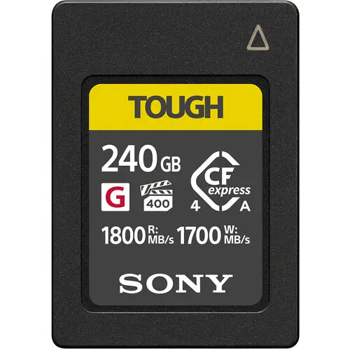 Sony TOUGH 240GB CFexpress 4.0 Type A Memory Card CEA-G240T — photo 1
