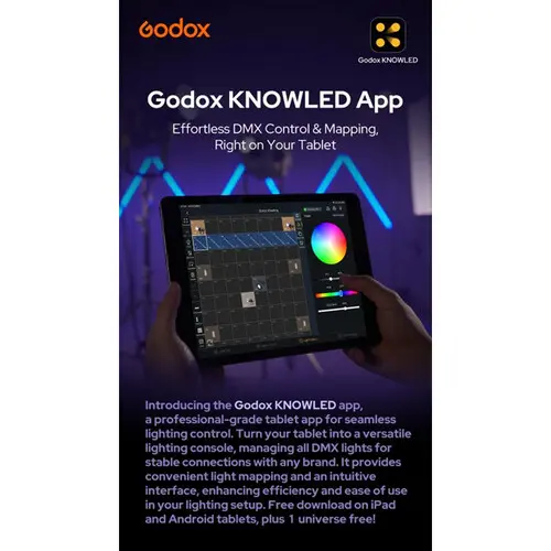 Godox KNOWLED M600R RGB LED Monolight — photo 3