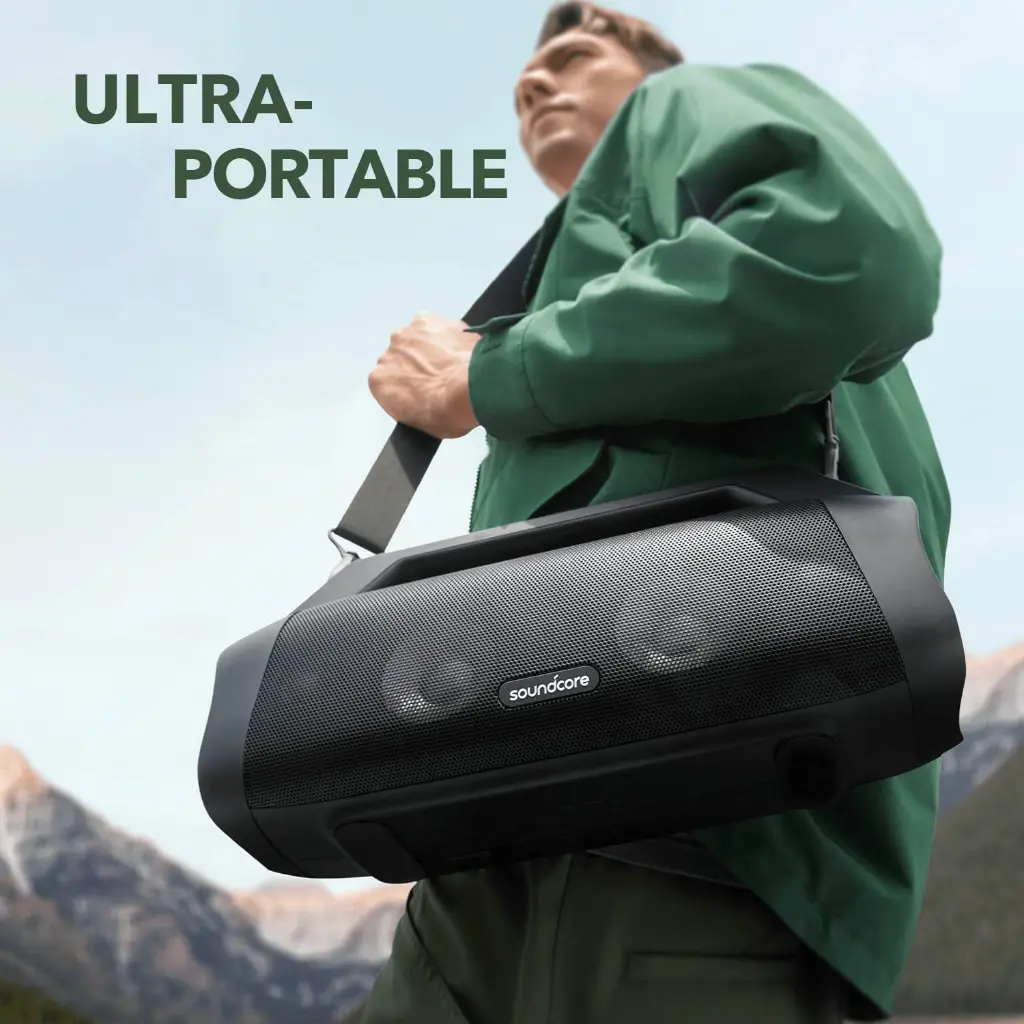 Anker SoundCore Motion Boom 80w Portable Waterproof Speaker A3129011 — photo 4