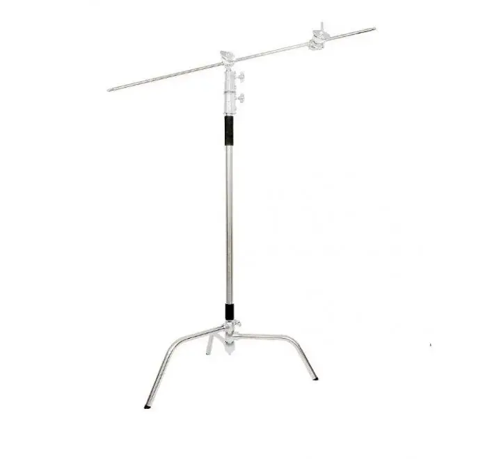 PhotoTech PTC-40KIT 40" C-Stand Silver Stanless Steel With Boom Arm — photo 3