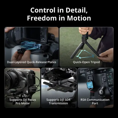 DJI RS5 Gimbal Stabilizer DJI-RS500 — photo 1