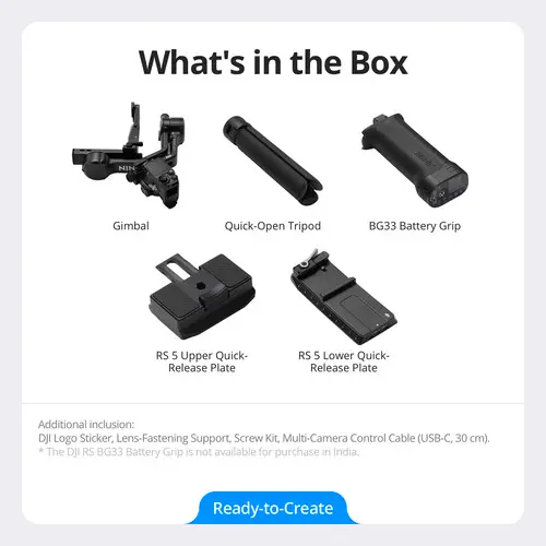 DJI RS5 Gimbal Stabilizer DJI-RS500 — photo 3
