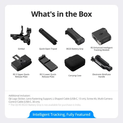 DJI RS5 Combo Gimbal Stabilizer DJI-RS500-C1 — photo 3