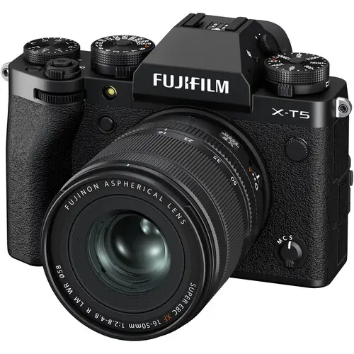 FUJIFILM X-T5 Mirrorless Camera with XF 16-50mm f/2.8-4.8 R LM WR Lens Black 16842539 — photo 1