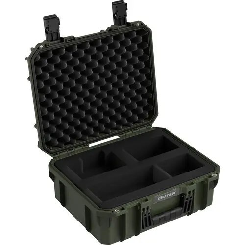 GUTEK Tortoise Carry-On Protector Case Olive Green T-230OG — photo 1