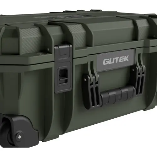 GUTEK Tortoise T-300 20-Inch Carry-On Protector Case 30L, Olive Drab Green — photo 3