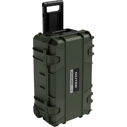 GUTEK Tortoise T-300 20-Inch Carry-On Protector Case 30L, Olive Drab Green — photo 1