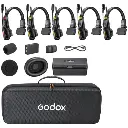 Godox SkyTalk Air 5S 5-Person Full-Duplex Wireless Intercom Headset System (2.4 GHz) — photo 1