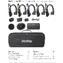 Godox SkyTalk Air 5S 5-Person Full-Duplex Wireless Intercom Headset System (2.4 GHz) — photo 2