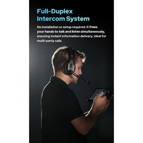 Godox SkyTalk Air 5S 5-Person Full-Duplex Wireless Intercom Headset System (2.4 GHz) — photo 3