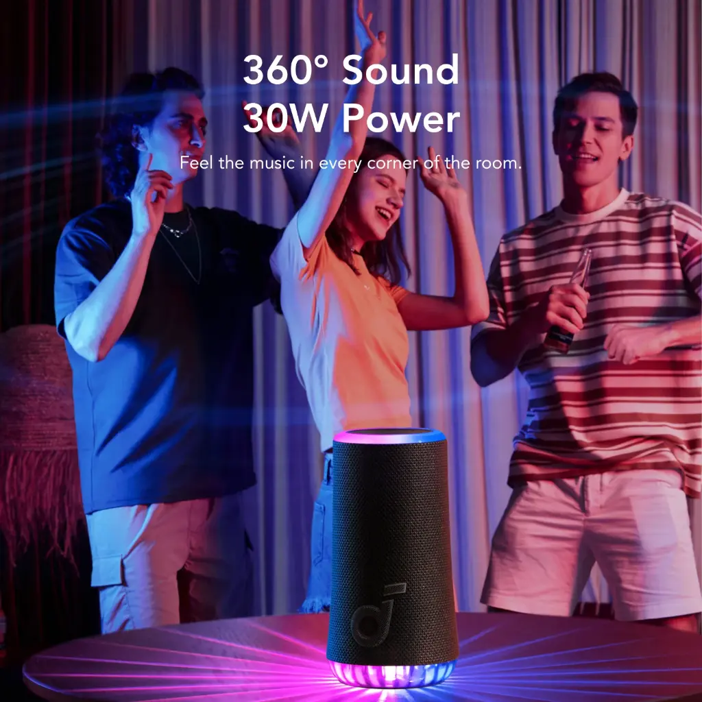 Anker Soundcore Glow 360° Water Proof Speaker A3166011 — photo 3