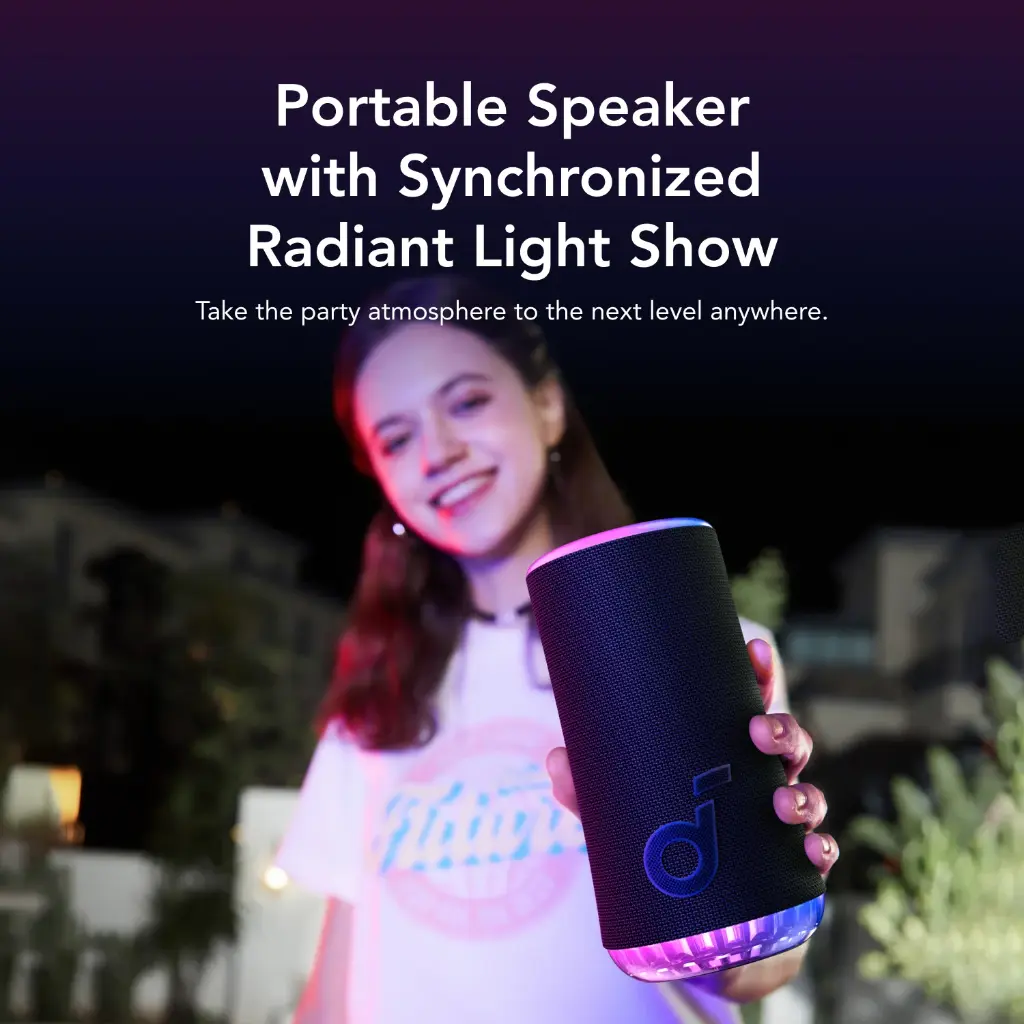 Anker Soundcore Glow 360° Water Proof Speaker A3166011 — photo 1
