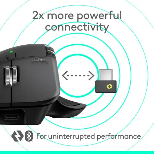 Logitech MX Master 4 High-Performance Wireless Mouse Graphite 910-007562 — photo 1