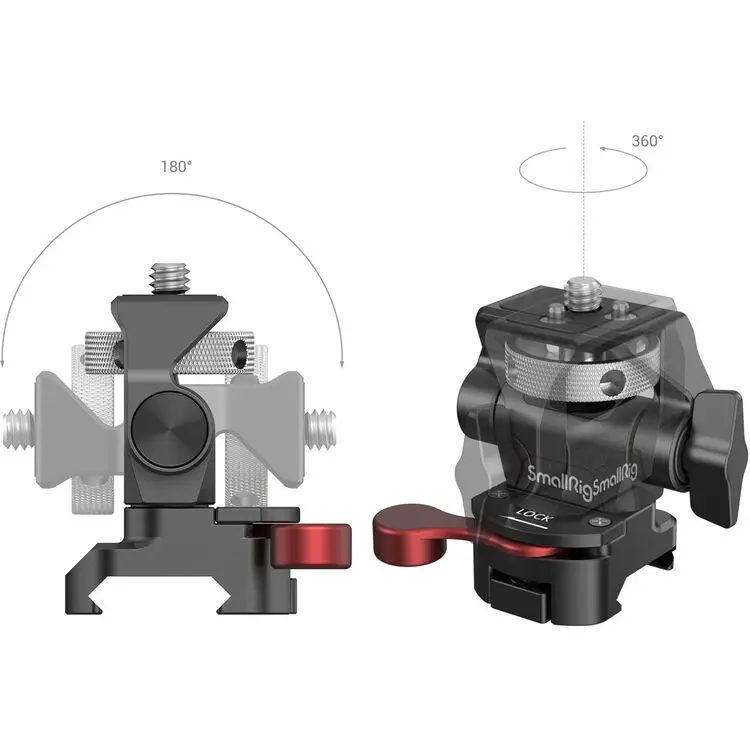 SmallRig Swivel and Tilt Adjustable Monitor Mount with NATO Clamp Mount 2906B — photo 2