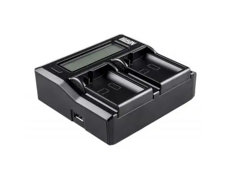 Vipesse DC-LCD NP-F NP-F970 Dual Battery Charger — photo 1