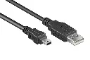 S-TEK USB 2.0 to 5 Pin Mini USB Cable 1.8 Meter 770607 — photo 1