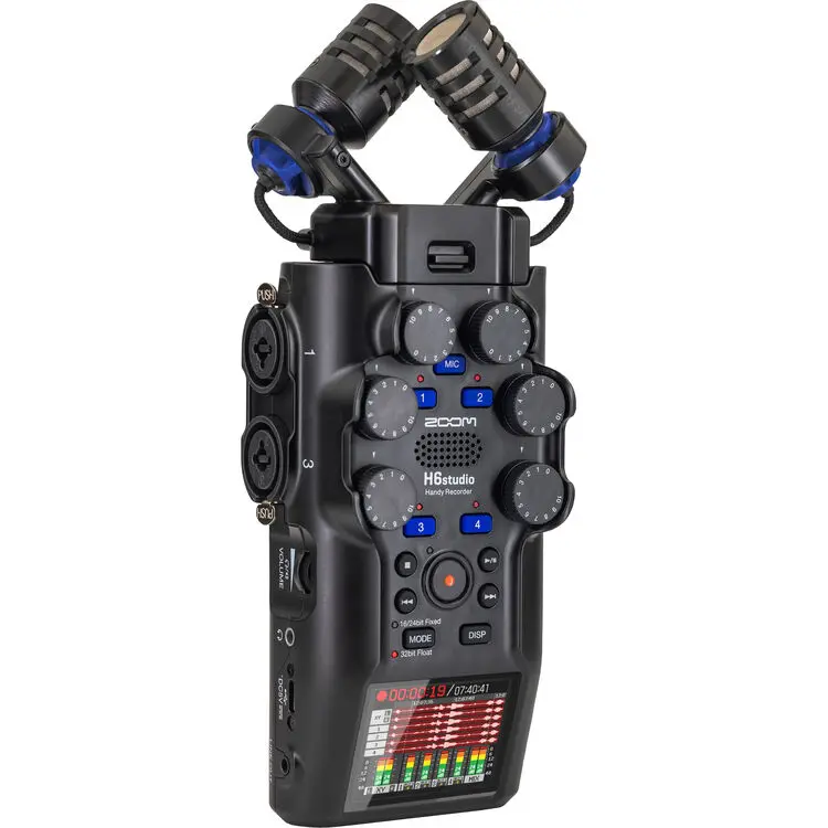 Zoom H6studio 6-Track Handy Recorder with 32-Bit Float Recording — photo 1