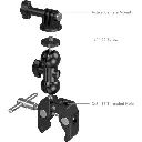SmallRig Crab-Shaped Clamp with Ball Head Magic Arm 1138B — photo 1