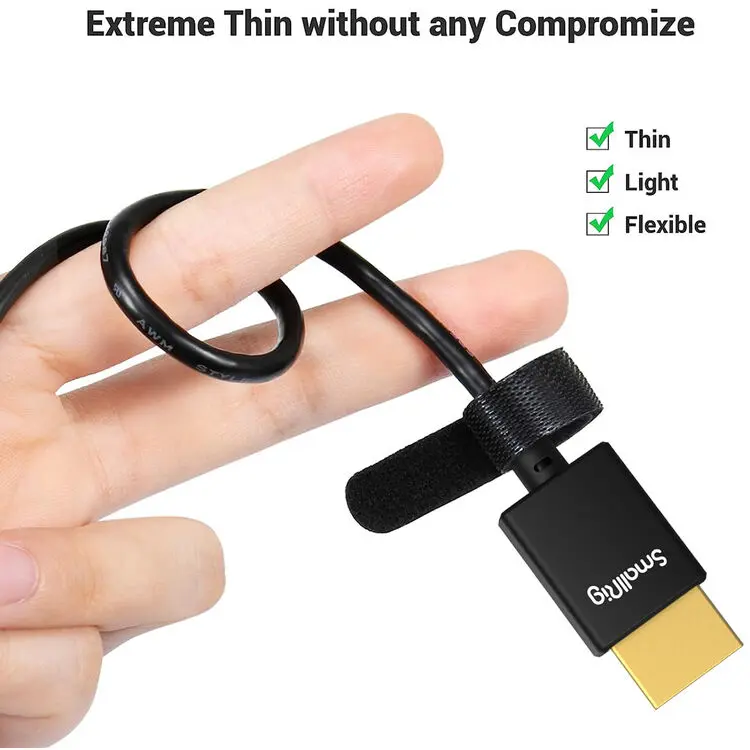 SmallRig Ultra-Slim 4K HDMI Data Cable (A to A) (55cm) 2957B — photo 1