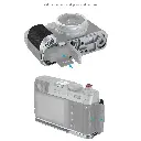 SmallRig L-Shape Mount Plate with Handle for FUJIFILM X100VI / X100V (Sliver) 4555B — photo 2