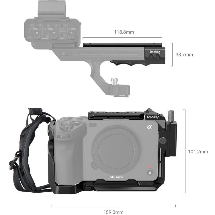 SmallRig Handheld Cage Kit for Sony FX30 / FX3 4184B — photo 2