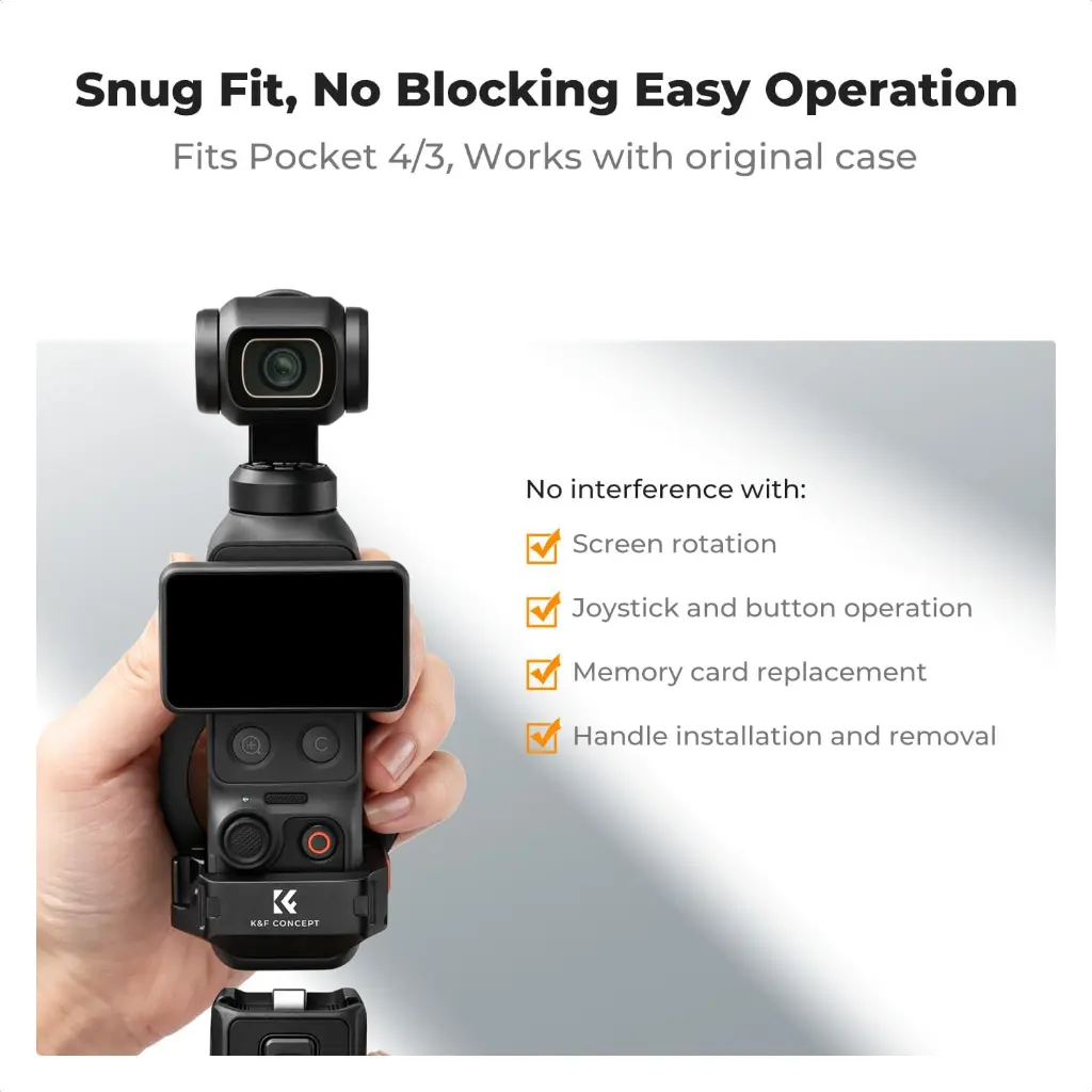 K&F Magnetic Extension Adapter for DJI Osmo Pocket 3 & 4 (KF20.0021) — photo 2