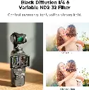K&F Concept Nano-X Series Black Diffusion 1/4+ND2-32 Filter for Osmo Pocket 3 & 4 — photo 2