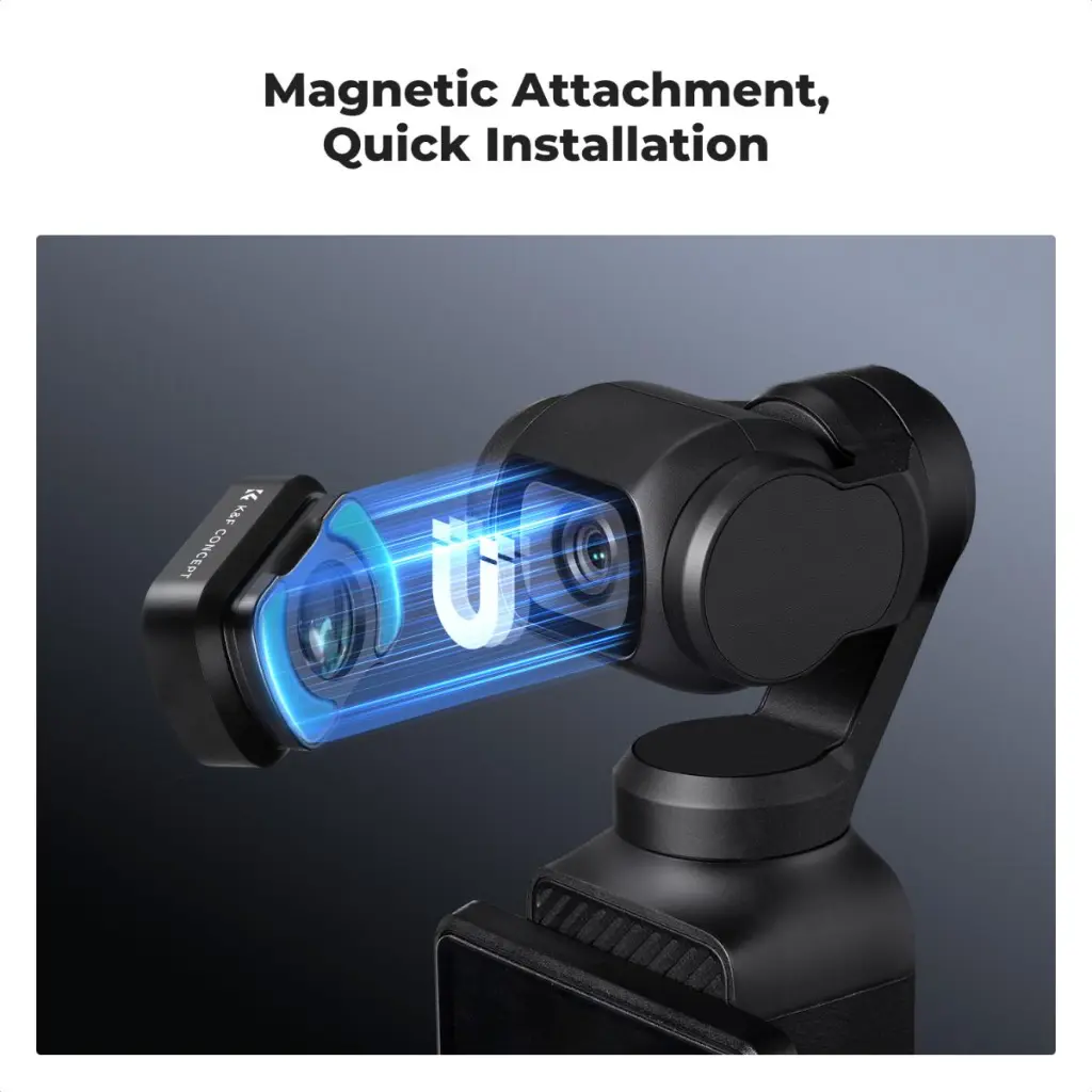 K&F Close Up Macro Lens for DJI Osmo Pocket 3 & 4 (KF01.2803) — photo 4